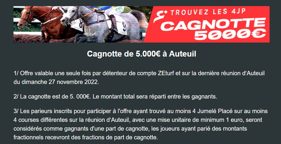 promo zeturf auteuil