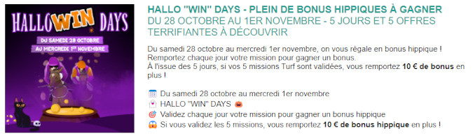 promo genybet halloween