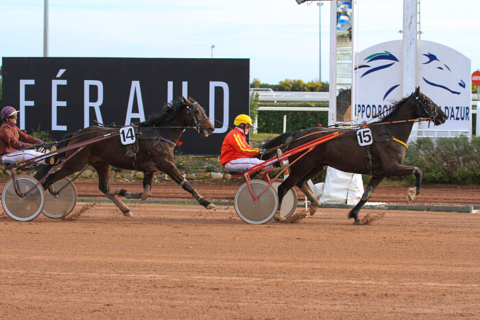 Arrivée quinté 24 janvier 2024 à Cagnes