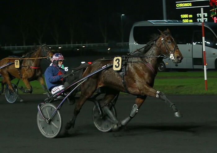 Arrivée quinté 9 janvier 2024 à Vincennes