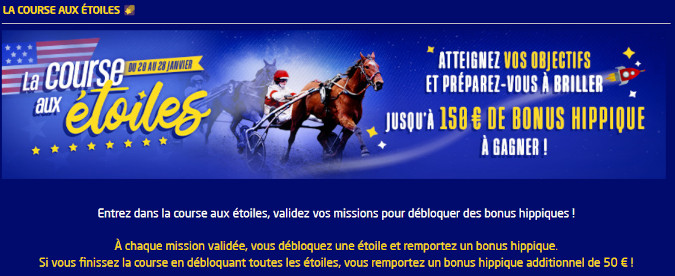 La course aux étoiles de Genybet Objectif Amérique 2024