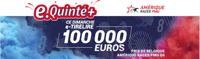 e-tirelire pmu Prix belgique2024