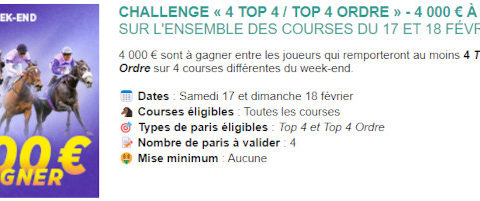 4000 euros en jeu chez Genybet les 17 et 18 février 2024