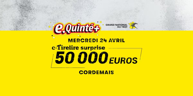 e-tirelire du mercredi: 50.000 euros le 24 avril 2024