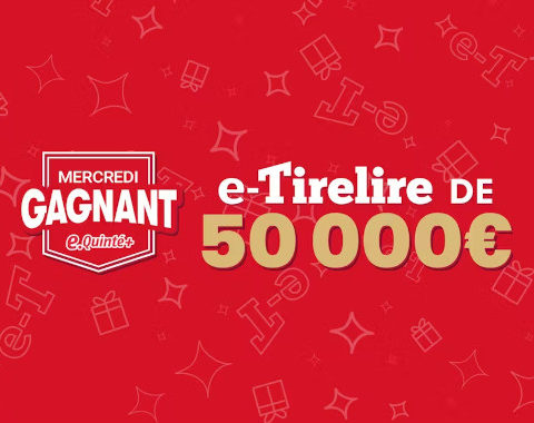 e-tirelire du mercredi: 50.000 euros le 24 avril 2024