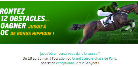 Grand Steeple-Chase de Paris 2024 obstacles Genybet