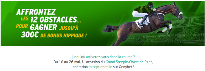 Grand Steeple-Chase de Paris 2024 obstacles Genybet