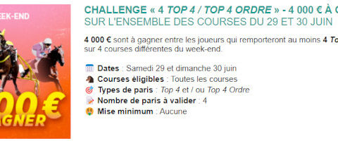 4000 euros en jeu chez Genybet les 29 et 30 juin 2024