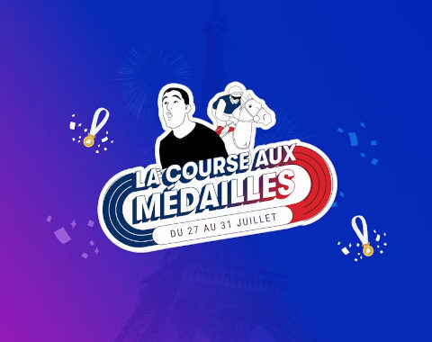 La course aux médailles du PMU du 27 au 31 juillet 2024