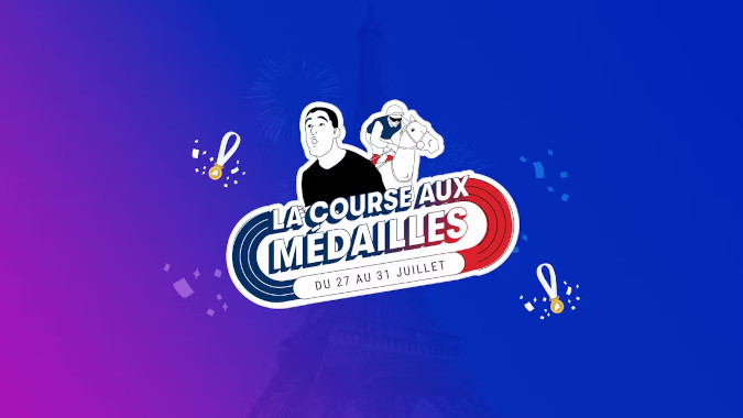 La course aux médailles du PMU du 27 au 31 juillet 2024