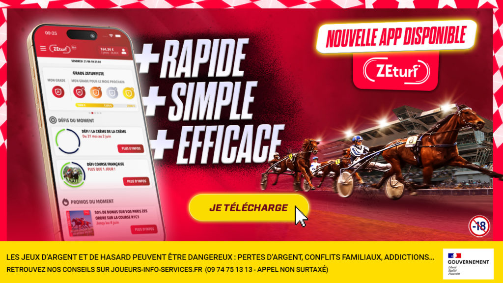 La Nouvelle Application Zeturf disponible sur les stores