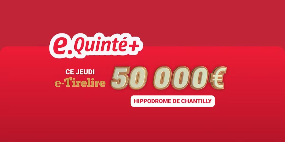 e-tirelire pmu du jeudi: 50.000 euros le 13 mars 2025