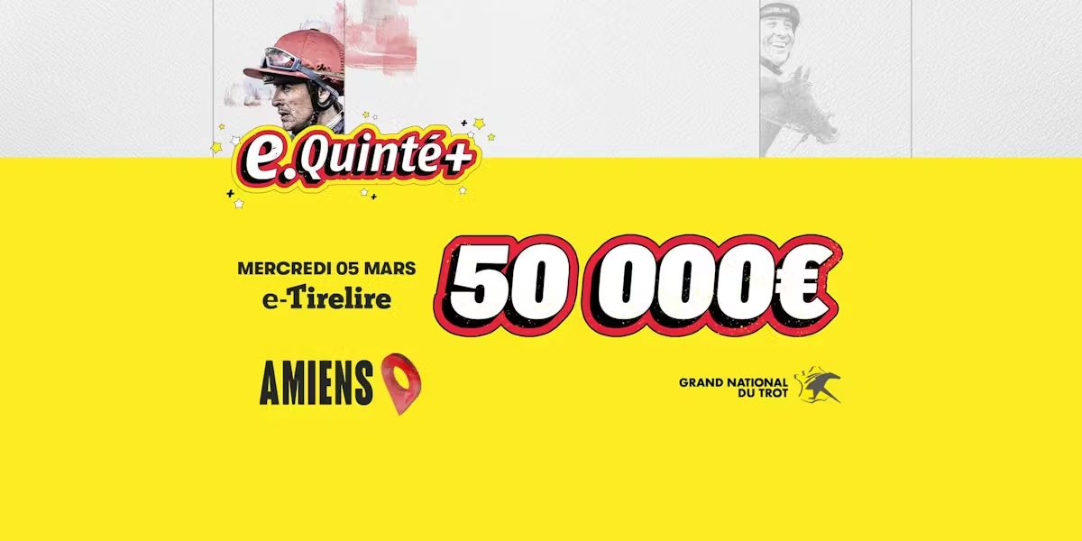 e-tirelire pmu du mercredi: 50.000 euros le 5 mars 2025