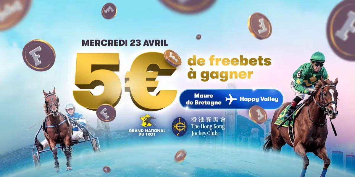 Promo pmu.fr: 5 euros de bonus à gagner le 23 avril 2025