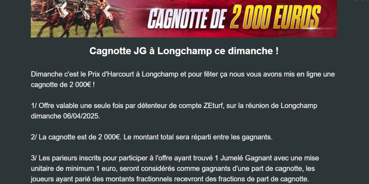 La BOOST TURF WEEK débarque sur ZEturf le 16 mai 2025