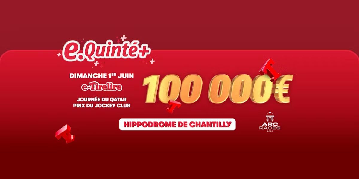 e-tirelire à Chantilly: 100.000 euros pour le Qatar Prix du Jockey-Club 2025 sur pmu.fr