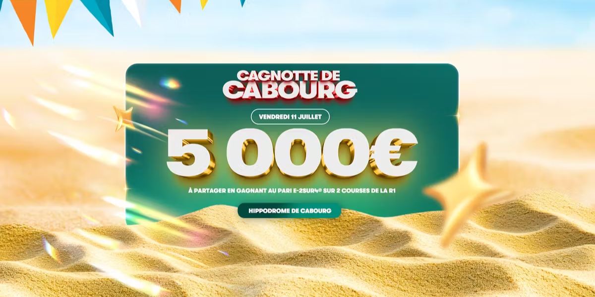 Cagnotte pmu de 5000 euros le vendredi 11 juillet 2025