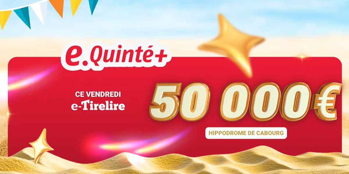 e-tirelire pmu du vendredi: 50.000 euros le 4 juillet 2025