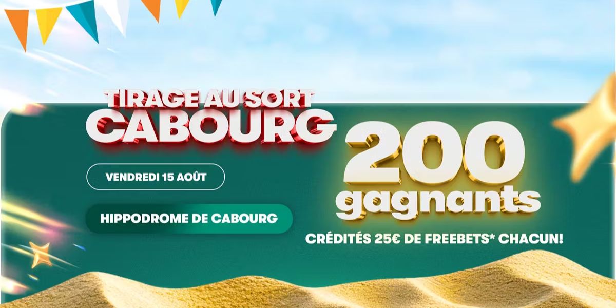 Les vendredis de Cabourg: tentez votre chance avec le pmu le 15 août 2025