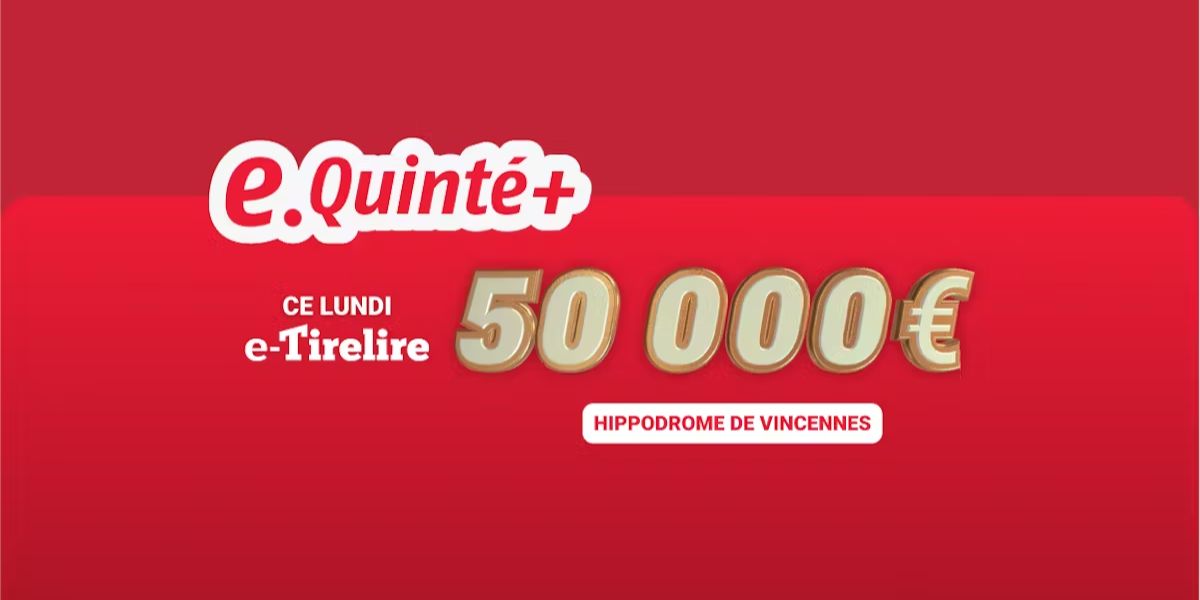 e-tirelire pmu du lundi: 50.000 euros le 25 août 2025