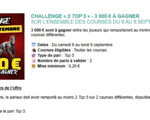 3000 euros en jeu chez Genybet entre le 6 et le 8 septembre 2025