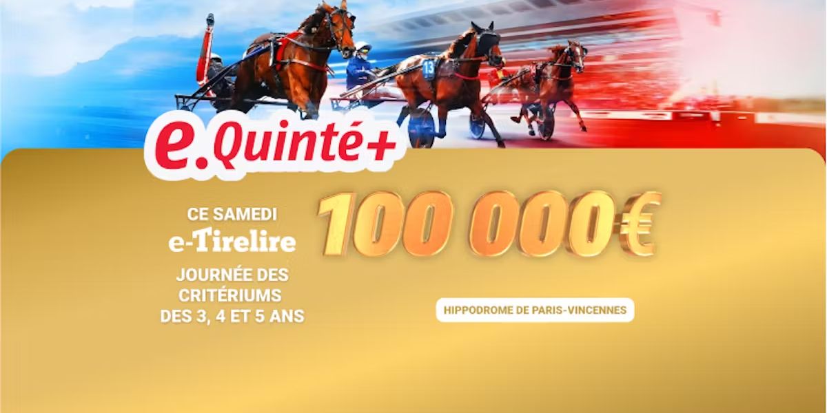 e-tirelire à Vincennes: 100.000 euros pour le Critérium des 4 Ans 2025 sur pmu.fr