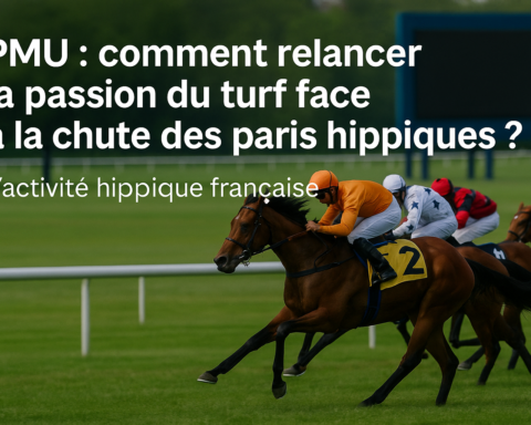 PMU : comment relancer la passion du turf face à la chute des paris hippiques ? | Turf.fr