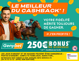 Genybet lance le cashback : un nouveau souffle pour les parieurs hippiques | Turf-fr.com
