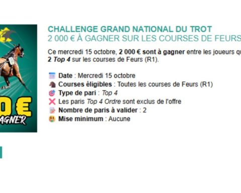 Challenge Genybet pour le GNT à Feurs le 15 octobre 2025