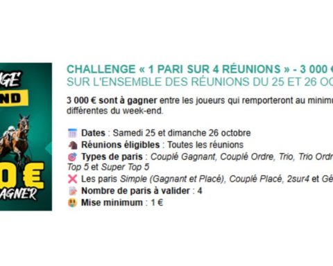 3000 euros en jeu chez Genybet les 25 et 26 octobre 2025