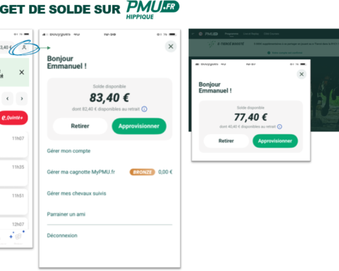 Le virement instantané est disponible sur pmu.fr