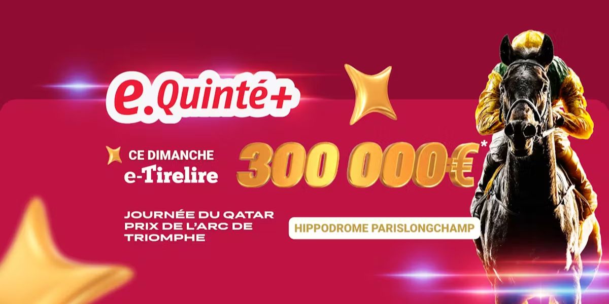 e-tirelire à Longchamp: 300.000 euros pour le Qatar Prix de l'Arc de Triomphe 2025 sur pmu.fr
