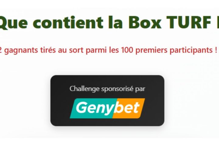 Participez à la compétition Amérique Races avec TURF FR et Genybet