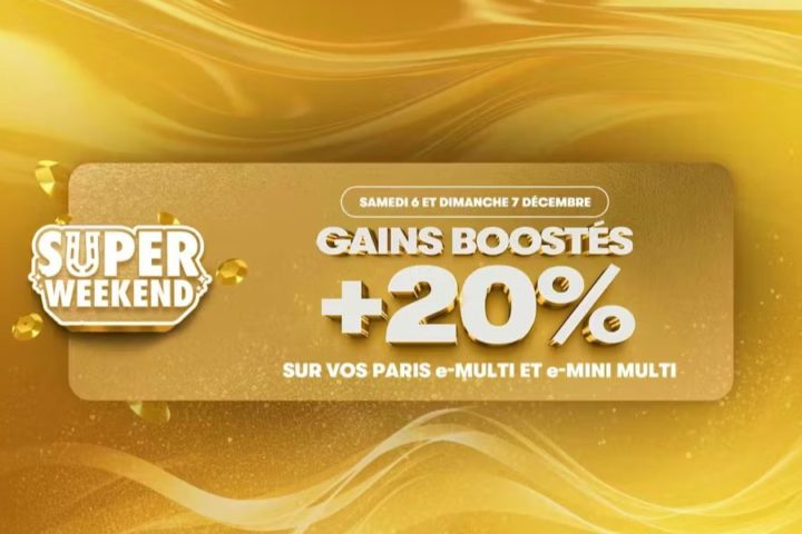 gains boostés sur pmu.fr: Profitez-en les 6 et 7 décembre 2025