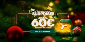 Tickets surprises de Noël du pmu: profitez des fêtes du 8 au 24 décembre 2025