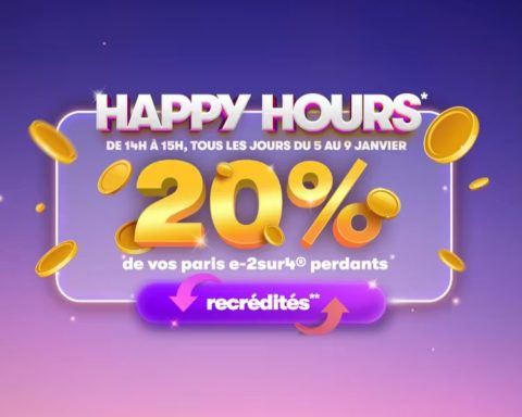 Happy Hour avec le pmu du 5 au 9 janvier 2026