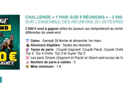 3000 euros en jeu chez Genybet les 28 février et 1er mars 2026