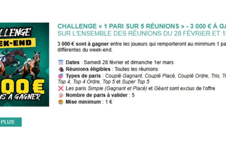3000 euros en jeu chez Genybet les 28 février et 1er mars 2026