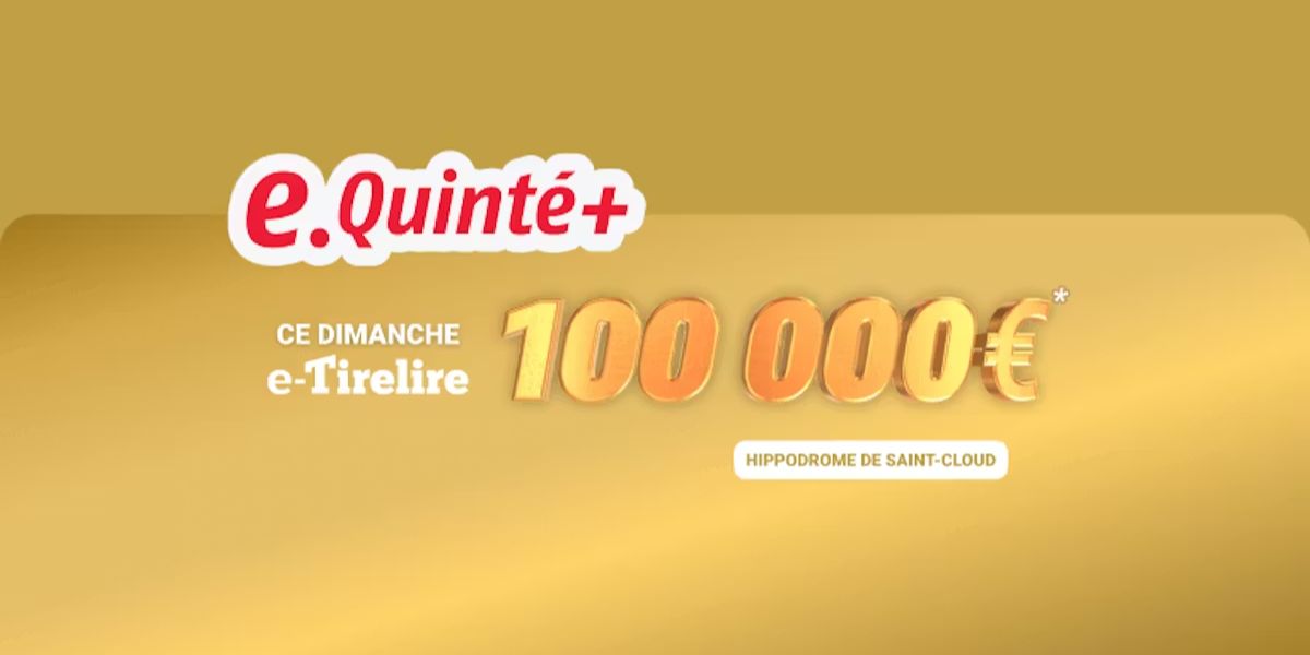 e-tirelire à Saint-Cloud: 100.000 euros pour le Prix de la Gloriette 2026 sur pmu.fr