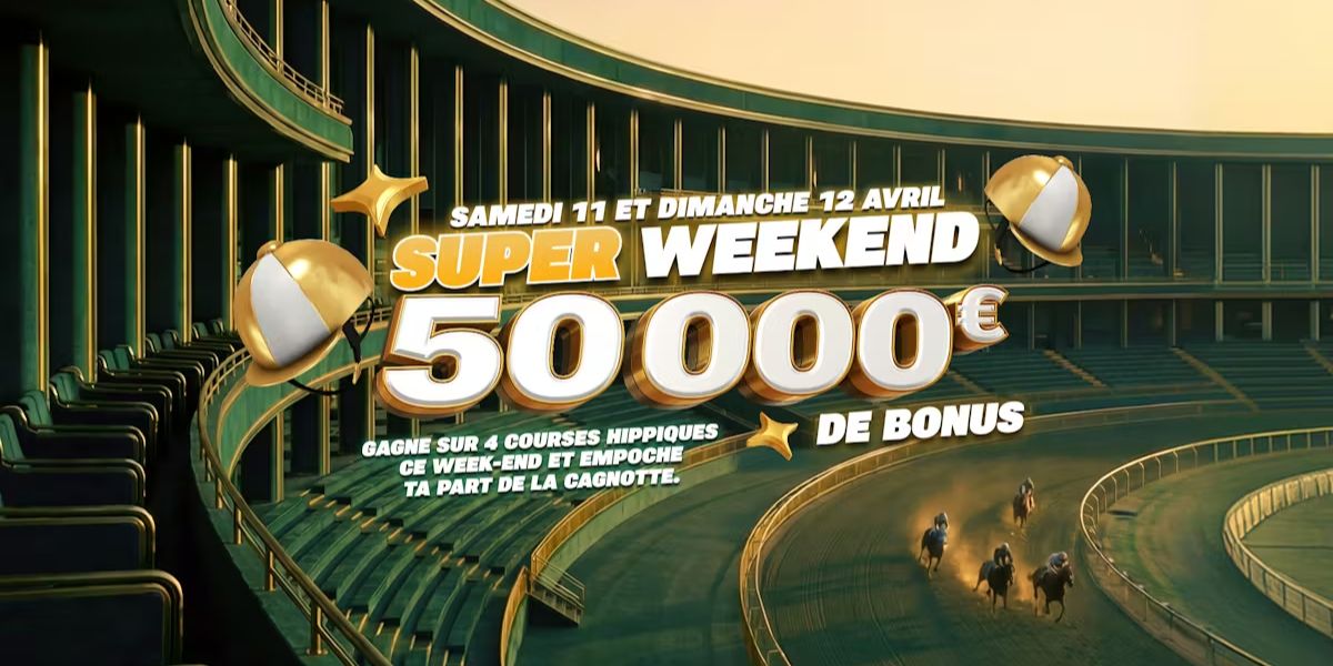 Super week-end du pmu avril 2026 : une cagnotte alléchante